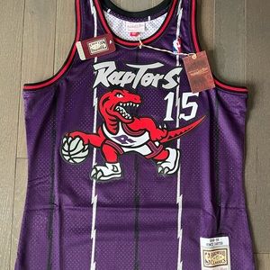 Mitchell & Ness Vince Carter Swingman Jersey 98 Raptors Road Men $135